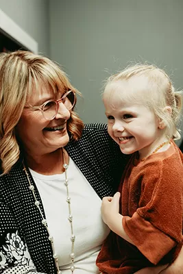 Chiropractic Livonia Dianna Williams With Child